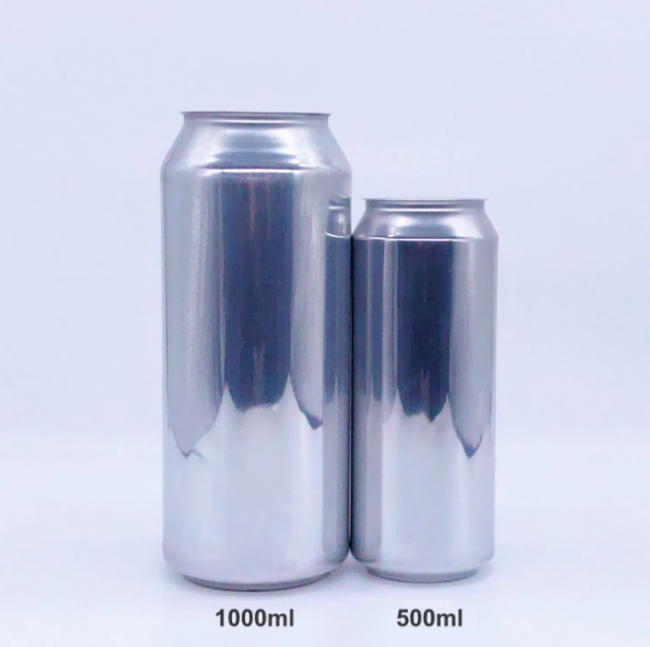 1000ml Empty Aluminum Cans with Dia 209 Easy Open Ends - Image 2