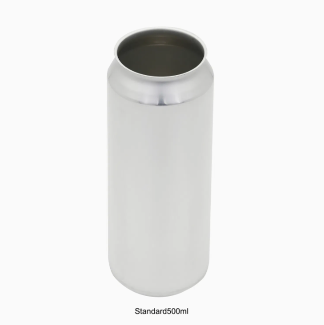 500ml Standard Aluminum Can with 202dia Easy Open Lids - Image 4