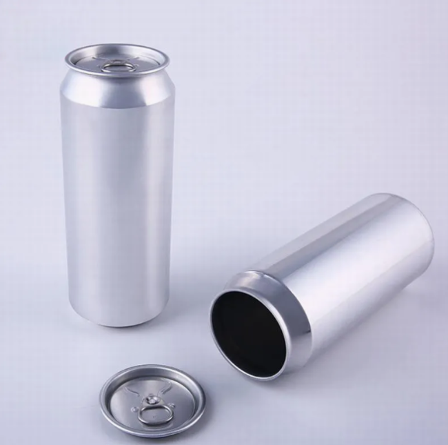 500ml Standard Aluminum Can with 202dia Easy Open Lids - Image 2